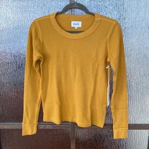 MATE the Label Mustard Long Sleeve Tee